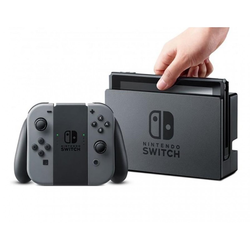 Конзола Nintendo Switch Joy-Con V2, 6.2'' Touch Screen, 32GB, Wi-Fi, Gray-SWITCH-JOY-CON-V2-2019-GRAY