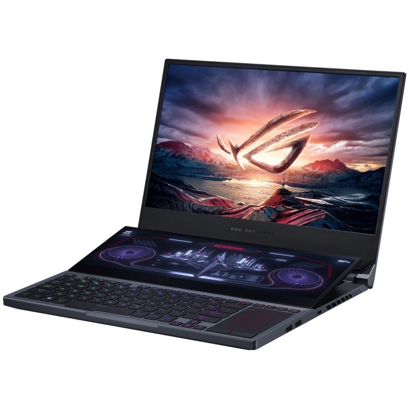 Лаптоп Asus ROG Zephyrus Duo15 GX550LWS-HF046T, 15.6" FHD (1920x1080) IPS AG 300Hz, i7-10875H, RTX 2070 SUPER Max-Q 8GB GDDR6, 16GB DDR4 3200MHz, 1TB M.2 PCIE NVMe SSD - 90NR02Y1-M01510