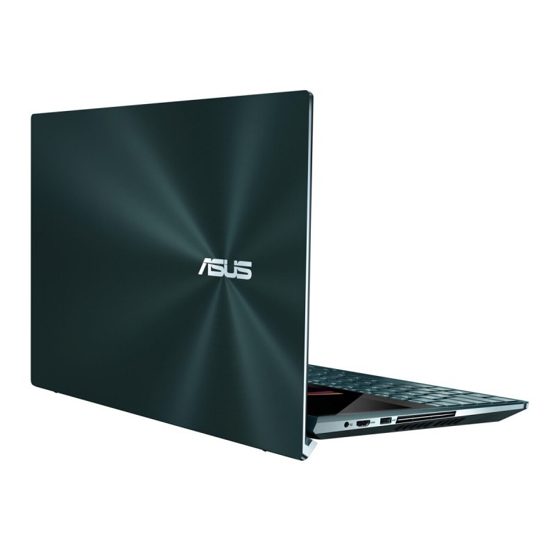 Лаптоп Asus ZenBook Pro Duo UX581LV-H2002R, 15.6" OLED 4K (3840x2160) Touch IPS, 14 4K UHD (3840x1100), i7-10750H, GeForce RTX 2060 6GB GDDR6, 16GB DDR4 2666MHz, 1TB M.2 NVMe SSD - 90NB0RQ1-M00120