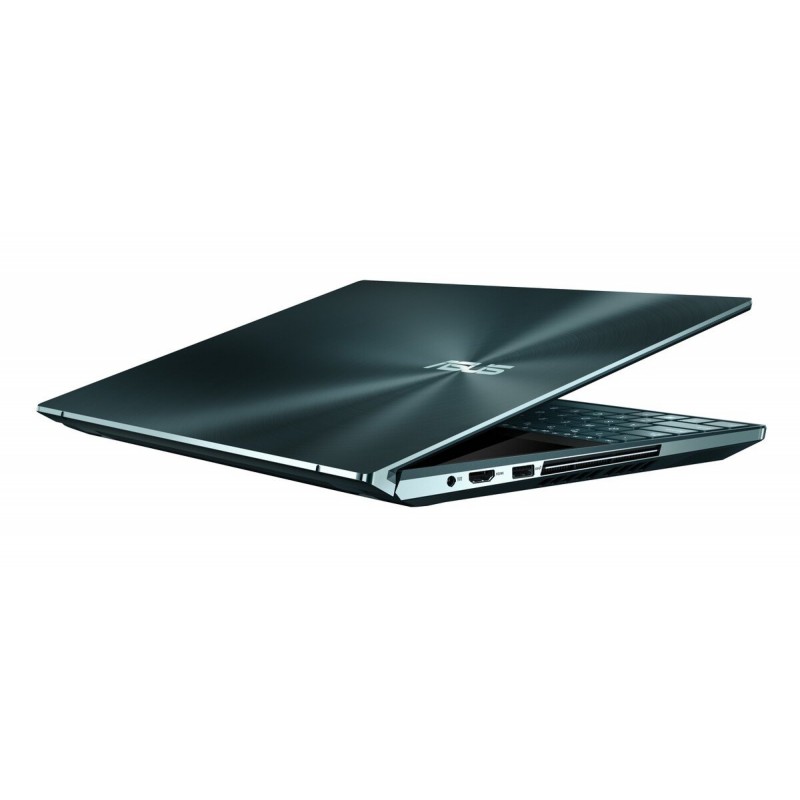 Лаптоп Asus ZenBook Pro Duo UX581LV-H2002R, 15.6" OLED 4K (3840x2160) Touch IPS, 14 4K UHD (3840x1100), i7-10750H, GeForce RTX 2060 6GB GDDR6, 16GB DDR4 2666MHz, 1TB M.2 NVMe SSD - 90NB0RQ1-M00120