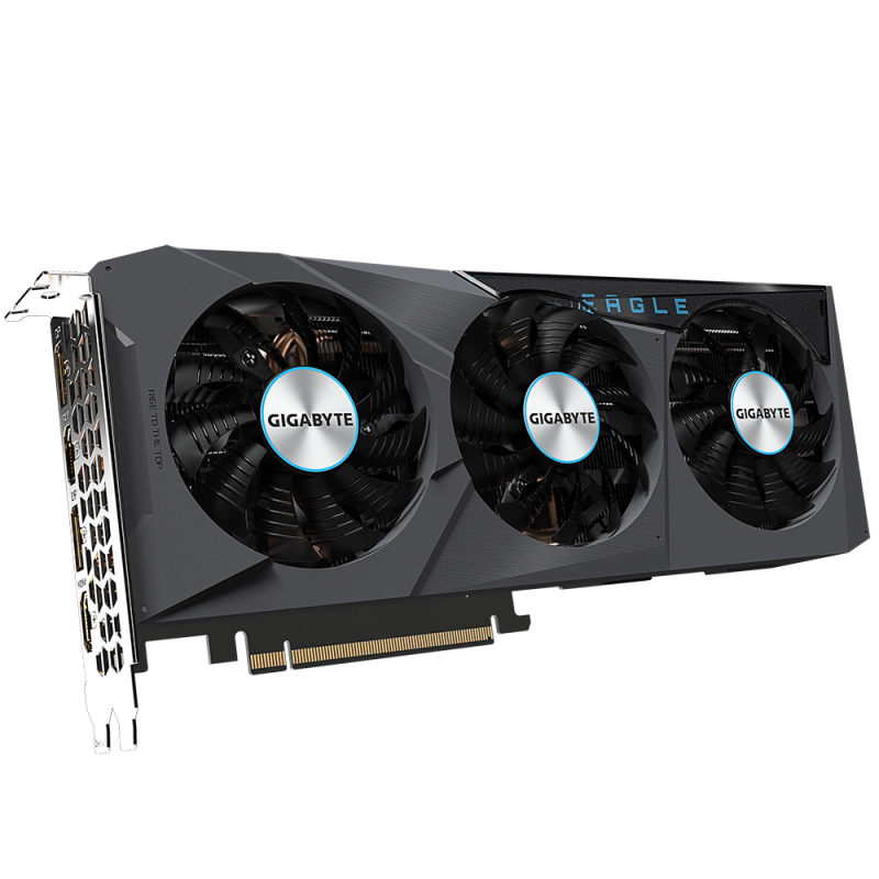 Видео карта Gigabyte GeForce RTX 3070 EAGLE OC 8GB GDDR6 2‎56-bit 1‎770MHz-N3070EAGLE-OC-8GD