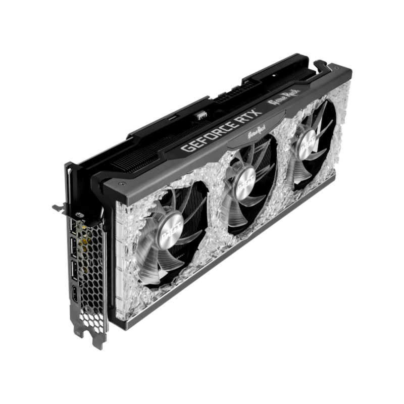 Видео карта PALIT RTX 3080 GameRock 10GB GDDR6X 1755MHz, 320-bit, Power 3x8-pin, NED3080U19IA-1020G