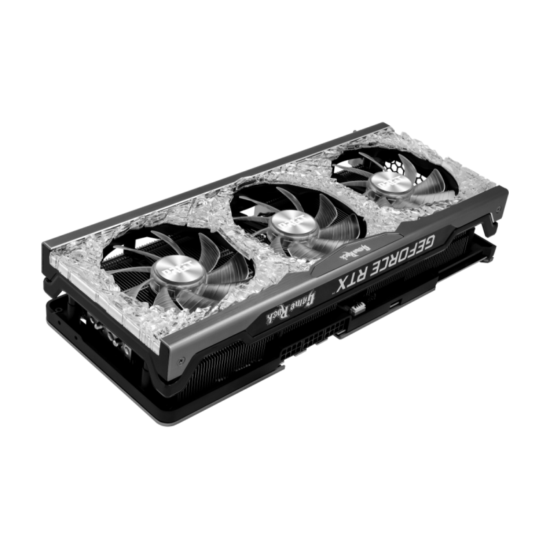 Видео карта PALIT RTX 3080 GameRock 10GB GDDR6X 1755MHz, 320-bit, Power 3x8-pin, NED3080U19IA-1020G
