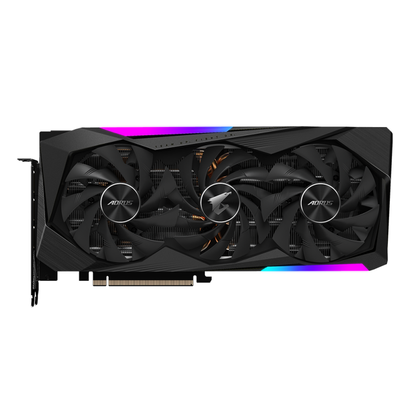 Видео картa Gigabyte AORUS GeForce RTX 3070 MASTER 8GB GDDR6 2‎56-bit 1‎845MHz-N3070AORUS-M-8GD