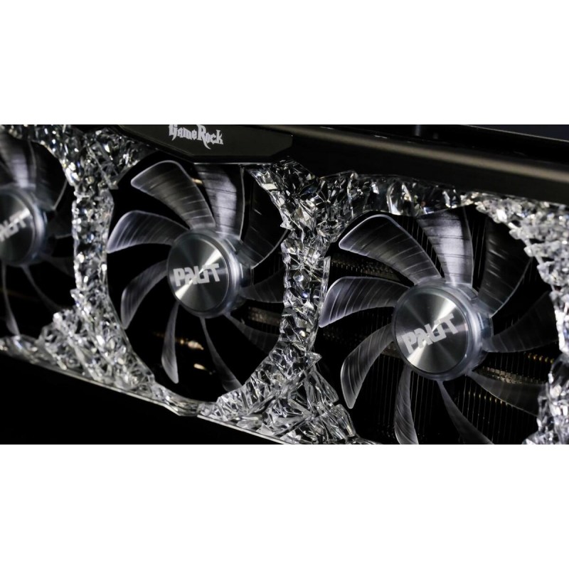 Видео карта Palit GeForce RTX 3090 GameRock OC 24GB GDDR6X 384-bit 1845MHz-NED3090H19SB-1021G