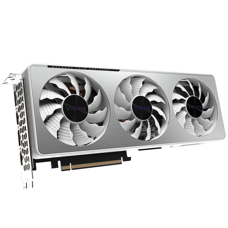 Видео картa Gigabyte GeForce RTX 3070 VISION OC 8GB GDDR6 2‎56-bit 1‎815MHz-N3070VISION-OC-8GD