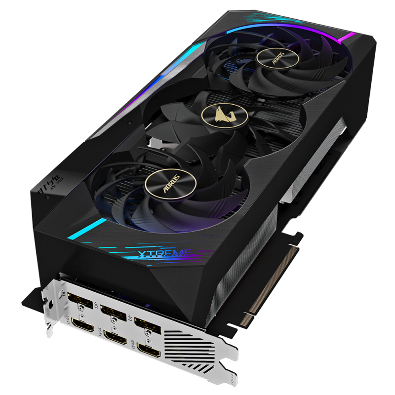 Видео карта GIGABYTE AORUS GeForce RTX 3080 XTREME 10GB GDDR6X  3‎20-bit 1‎905MHz-N3080AORUS-X-10GD