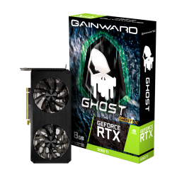 Видео карта Gainward GeForce RTX 3060 Ti OC Ghost 8GB GDDR6 256-bit 1695MHz 