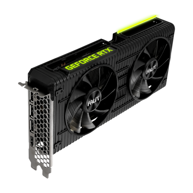 Видео карта Palit RTX 3060 Ti Dual 8GB GDDR6 256-bit 1665MHz-NE6306T019P2-190AD