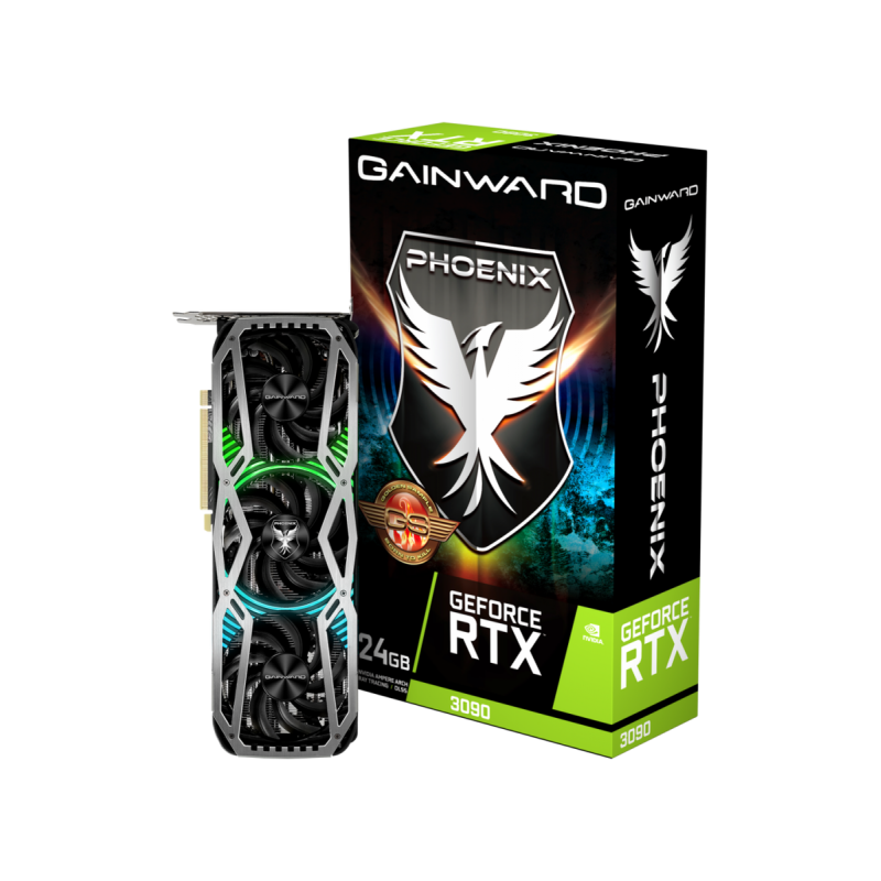 Видео карта GainWard GeForce RTX 3090 Phoenix GS 24GB GDDR6X 384-bit 1725MHz-471056224-2034