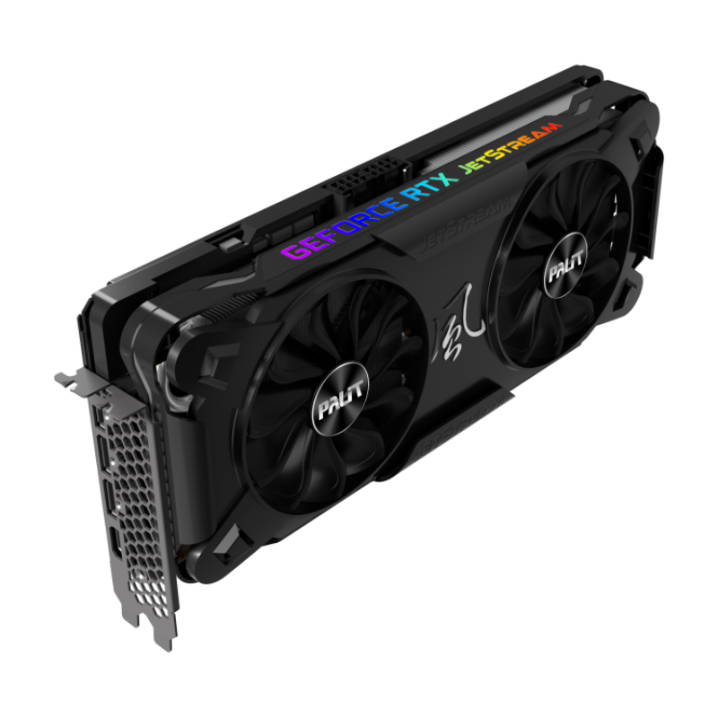 Видео карта Palit GeForce RTX 3070 JetStream OC 8GB GDDR6 256-bit 1815MHz - E63070T19P2-1040J-OC