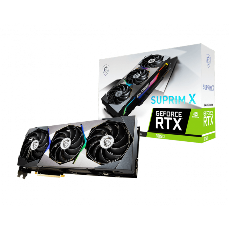 Видео карта MSI RTX 3090 SUPRIM X 24GB GDDR6X 384-bit-912-V388-010