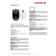 Жична мишка CHERRY MC 1000, Бял, USB-CHERRY-MOUSE-JM-0800-0
