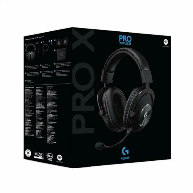 Геймърски слушалки Logitech PRO X Wireless LIGHTSPEED, EAN:5099206089693
