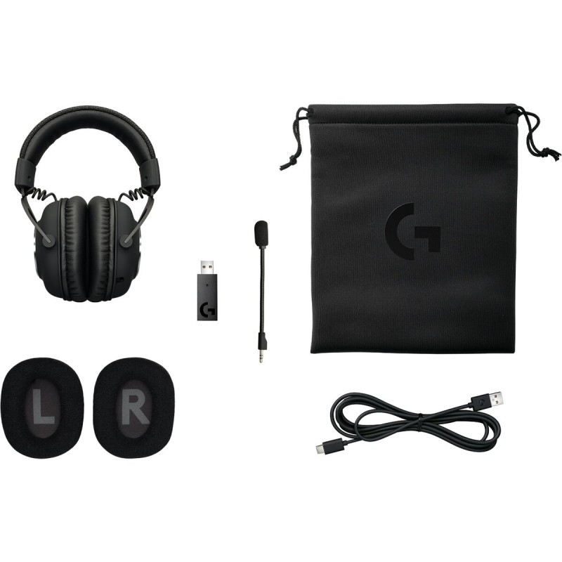 Геймърски слушалки Logitech PRO X Wireless LIGHTSPEED, EAN:5099206089693