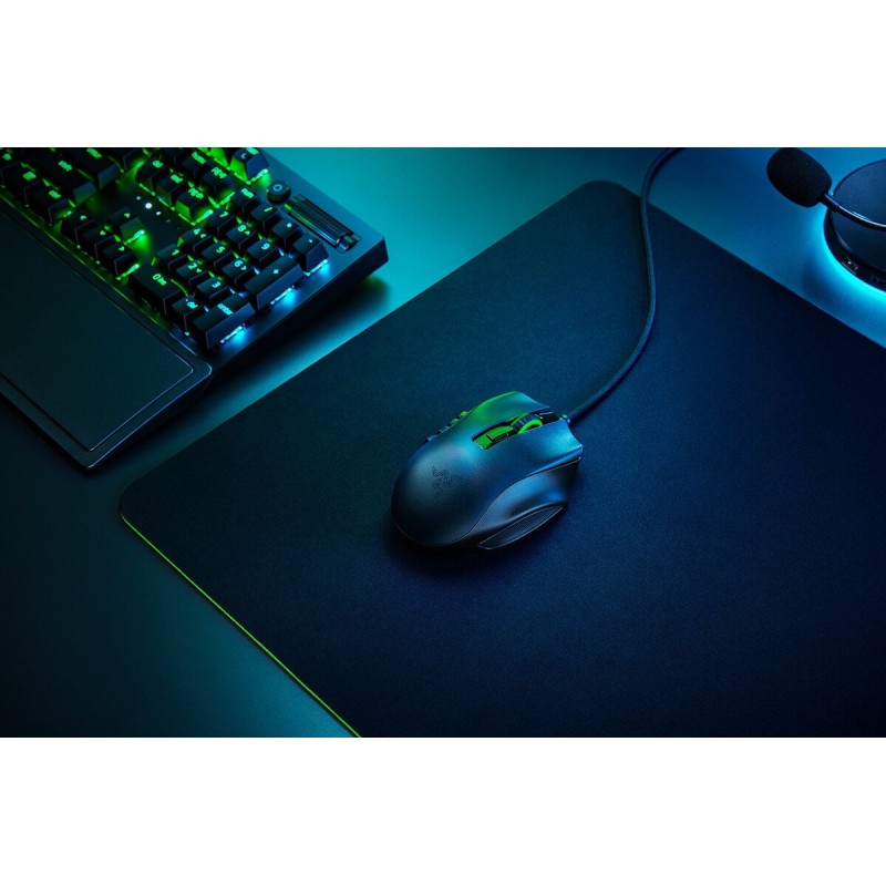 Геймърска мишка Razer Naga X 5G optical sensor with 99.4% resolution accuracy-RZ01-03590100-R3M1