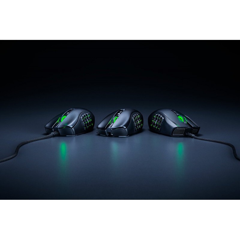 Геймърска мишка Razer Naga X 5G optical sensor with 99.4% resolution accuracy-RZ01-03590100-R3M1