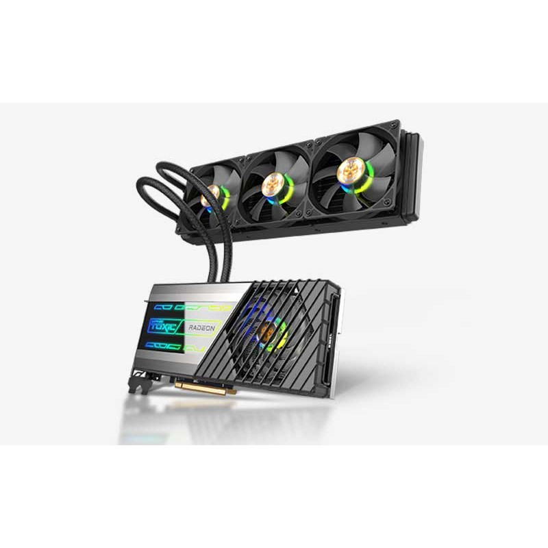 Видео карта SAPPHIRE TOXIC AMD Radeon™ RX 6900 XT Extreme Edition, 16GB, 256-bit DDR6 Boost 2525MHz,16Gbps Effective-11308-08-20G