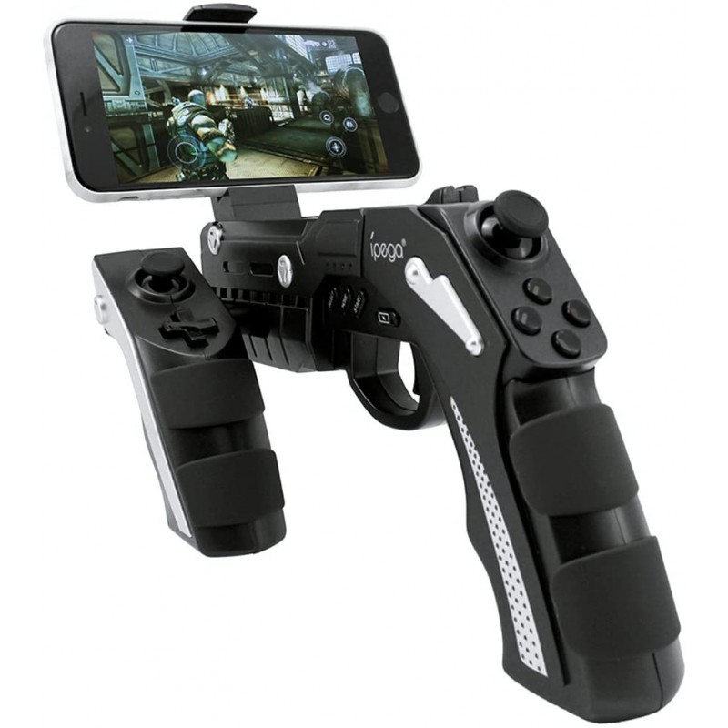 Джойстик Ipega Phantom ShoX Blaster Gun, Bluetooth, Android, iOS, (Win XP,7,8,10) Android, iOS smartphone, tablet, smart TV-PG-9057