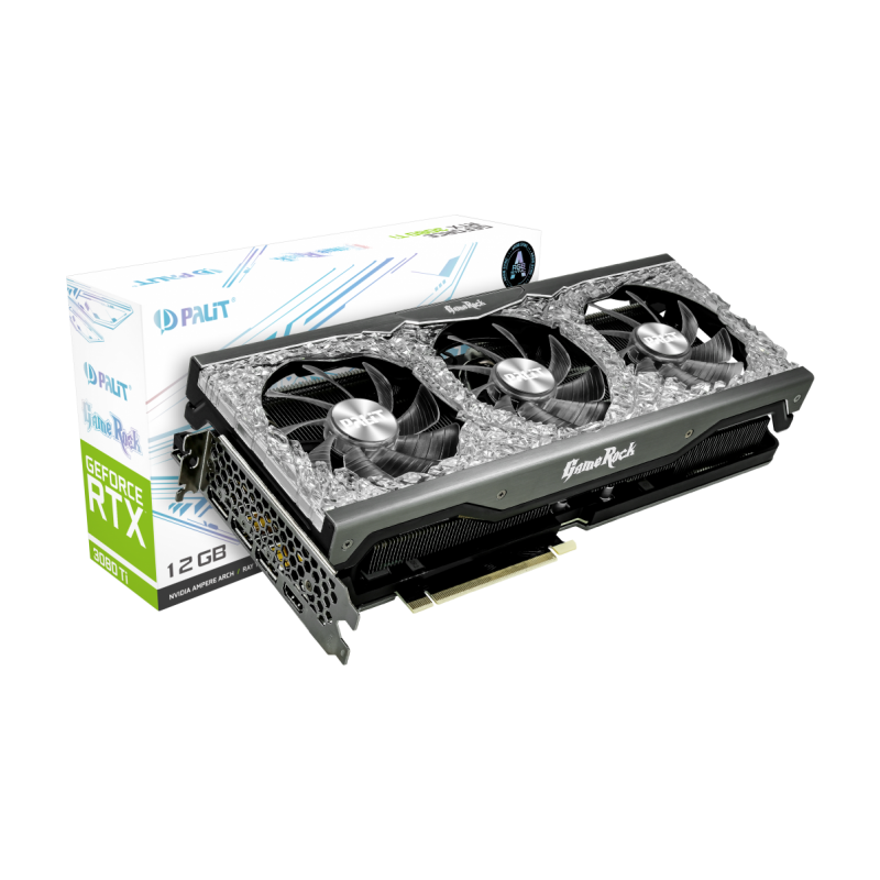 Видео карта PALIT RTX 3080 Ti GameRock 12GB GDDR6X 384-bit 1665MHz-RTX-NED308T019KB-1020G
