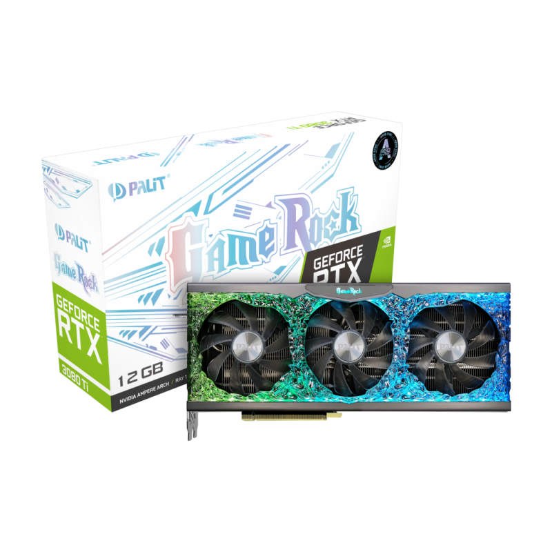 Видео карта PALIT RTX 3080 Ti GameRock 12GB GDDR6X 384-bit 1665MHz-RTX-NED308T019KB-1020G