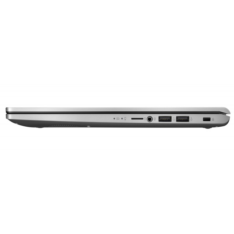 Бизнес Лаптоп ASUS X509JA-WB301C, 15.6" (39.62 см) МАТОВ LED Full HD (1920 x 1080) TN, Intel i3-1005G1, SSD 256GB NVME, 4GB DDR4 Рам памет, Сребрист + Подарък оригинална раница Asus-X509JA-WB301C