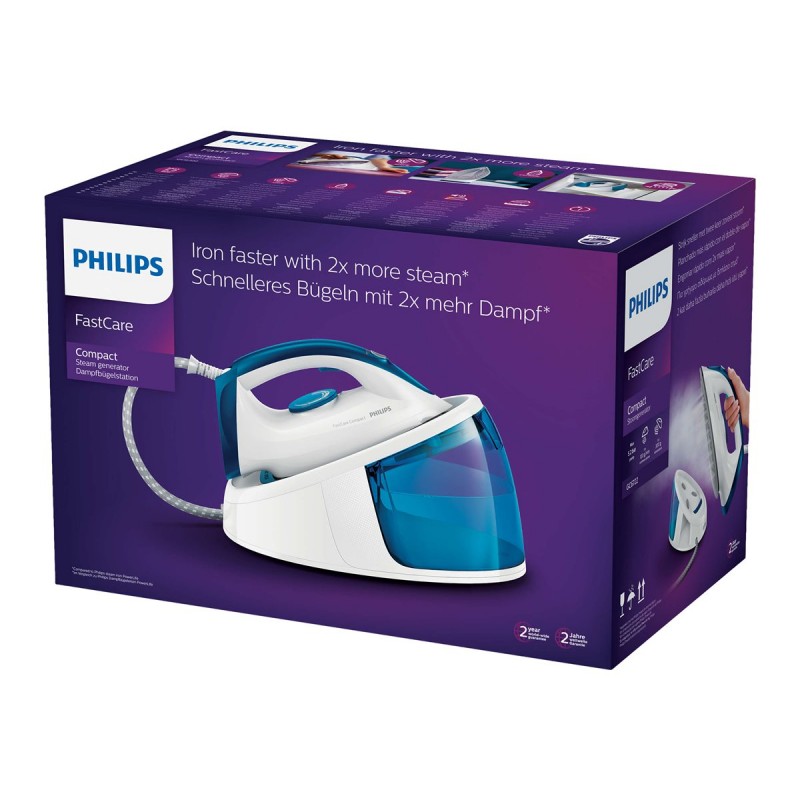 PHILPS System iron Max. 5.2 bar up to 120g steam booster-GC6722/20