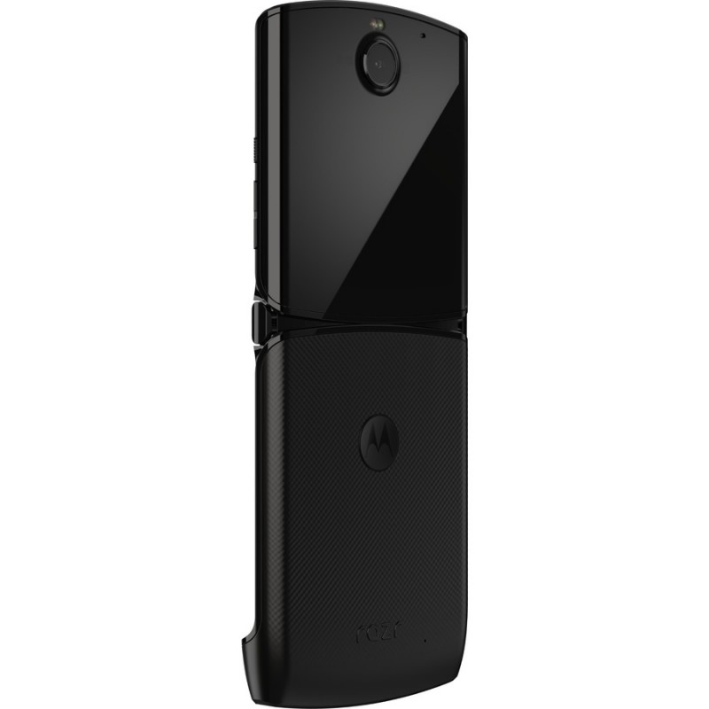 Flip Смартфон Motorola Razr XT2000-2, 6.2" pOLED 2142x876 21:9, 6GB, 128GB, Snapdragon 710, 4G, NFC, Black-XT2000-2
