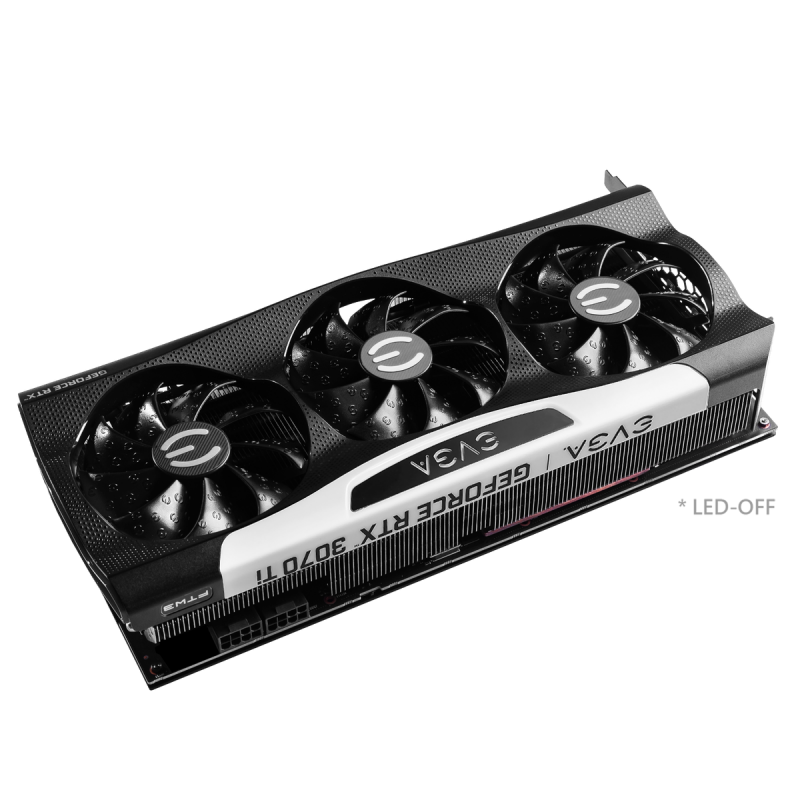 Видео карта EVGA GeForce RTX 3070 Ti FTW3 ULTRA GAMING 8GB GDDR6X, iCX3 Technology, ARGB LED, Metal Backplate-08G-P5-3797-KL