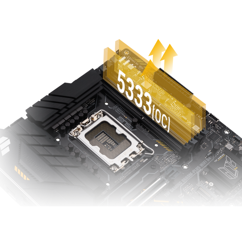 Дънна платка ASUS TUF GAMING B660M- PLUS WIFI D4 Intel B660 LGA 1700 micro ATX-90MB1930-M0EAY0