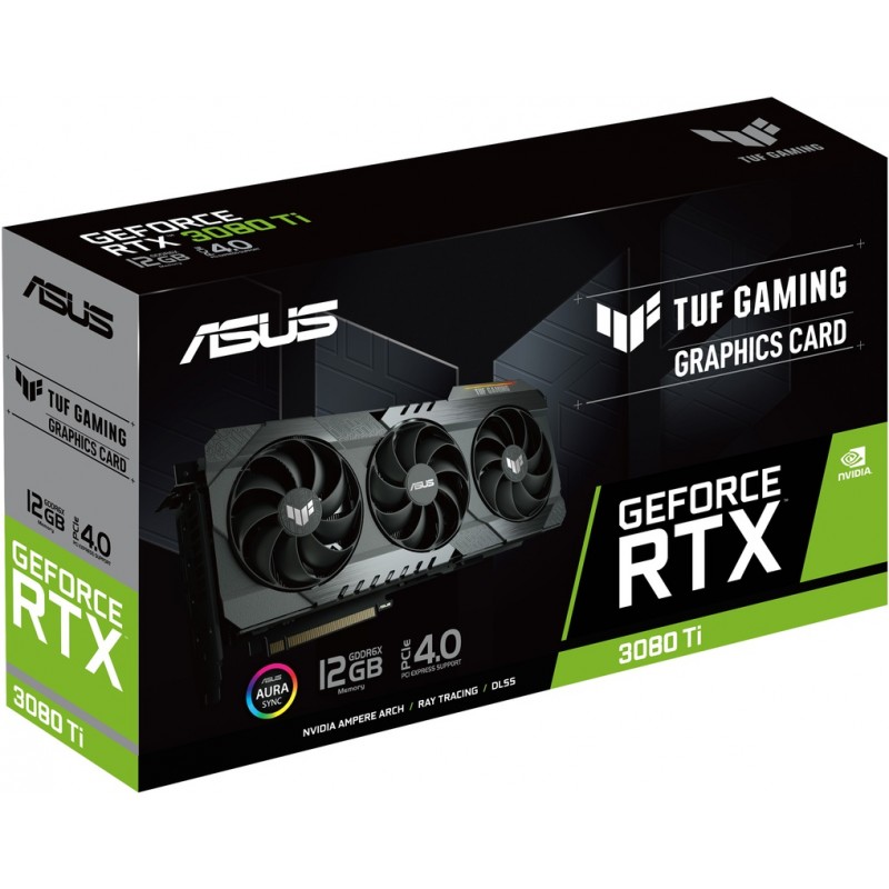 Видео карта ASUS TUF Gaming GeForce RTX 3080 Ti 12GB GDDR6X, 384-bit, OC 1695MHz-TUF-RTX3080TI-12G-GAMING