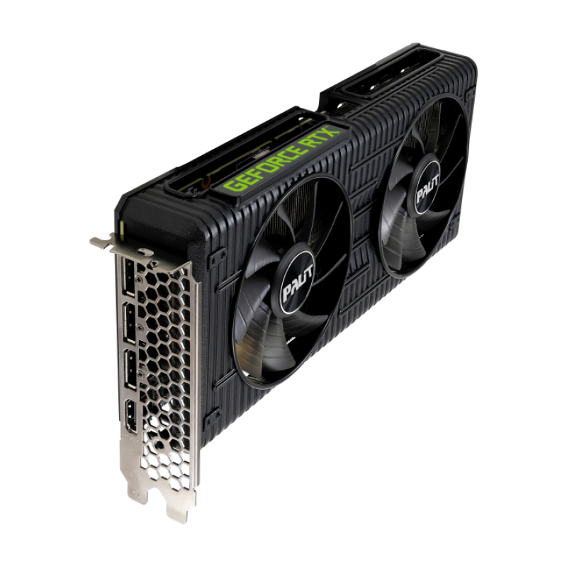 Видео Карта PALIT GeForce RTX 3060 DUAL 12GB GDDR6 192-bit LHR-RTX3060 DUAL 12GB GDDR6 / NE63060019K9-190AD