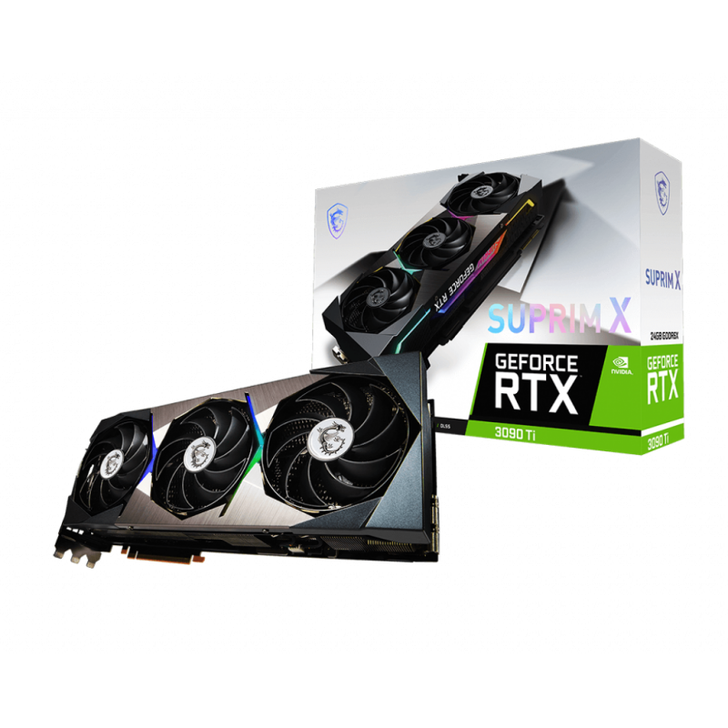 Видео карта MSI GeForce RTX 3090 Ti SUPRIM X 24GB GDDR6X 384-bit-912-V509-003