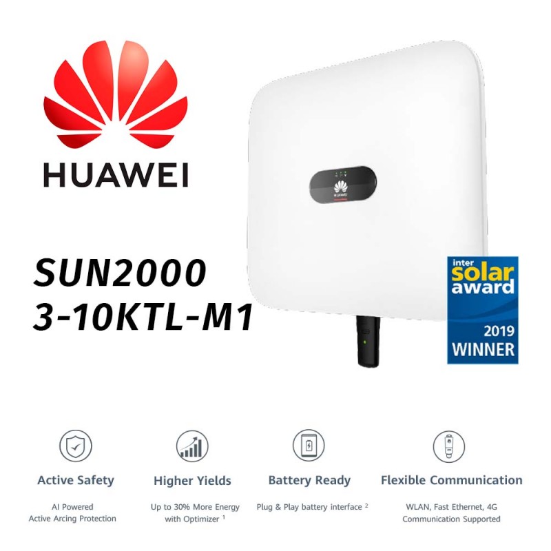 Трифазен соларен инвертор HUAWEI Three phase (5KW), FOWHUAINW0042