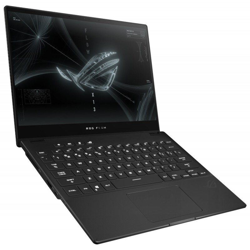 Лаптоп ASUS GV301RC-LJ106W, 13.4" (1920x1200) PS, Ryzen 9 6900HS, ROG XG Mobile - AMD RX 6850M XT 12GB GDDR6, NVIDIA RTX 3050 4GB GDDR6, 16GB LPDDR5 6400MHz, 1TB M.2 NVMe SSD-GV301RC-LJ106W