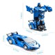 Синя трансформируема кола с дистанционно управление-blue-transformable-car