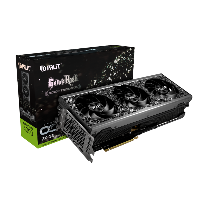 Видео Карта PALIT GeForce RTX 4090 GAMEROCK OC 24GB GDDR6X, RTX4090 GAMEROCK OC 24GB GDDR6X 384bit  / NED4090S19SB-1020G