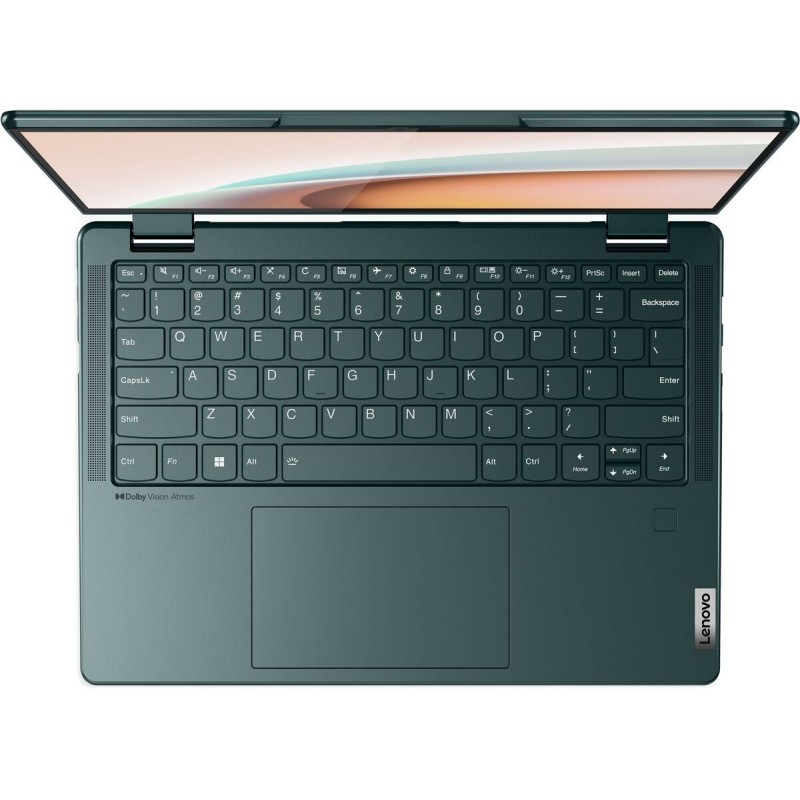 Лаптоп LENOVO YOGA 6 83B2002NBM, 13" WUXGA (1920x1200) IPS Touch, Ryzen 7 7730U, 16GB LPDDR4X 4266MHz, 1TB M.2 NVMe SSD, YOGA 6