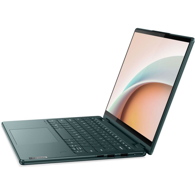 Лаптоп LENOVO YOGA 6 83B2002MBM, 13.3" WUXGA (1920x1200) IPS Touch, Ryzen 5 7530U, 16GB LPDDR4X 4266MHz, 512GB M.2 NVMe SSD, YOGA 6