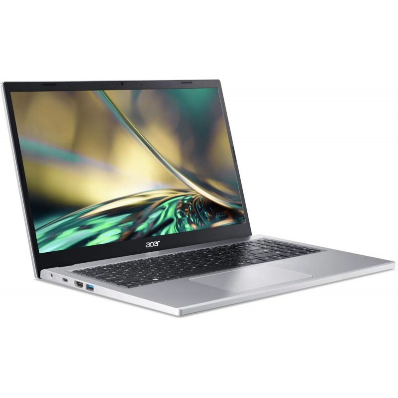 Лаптоп ACER A315-24P-R2X9, 15.6" FHD (1920x1080), Ryzen 3 7320U, 8GB LPDDR5 5200MHz, 512GB M.2 NVMe SSD, A315-24P-R2X9