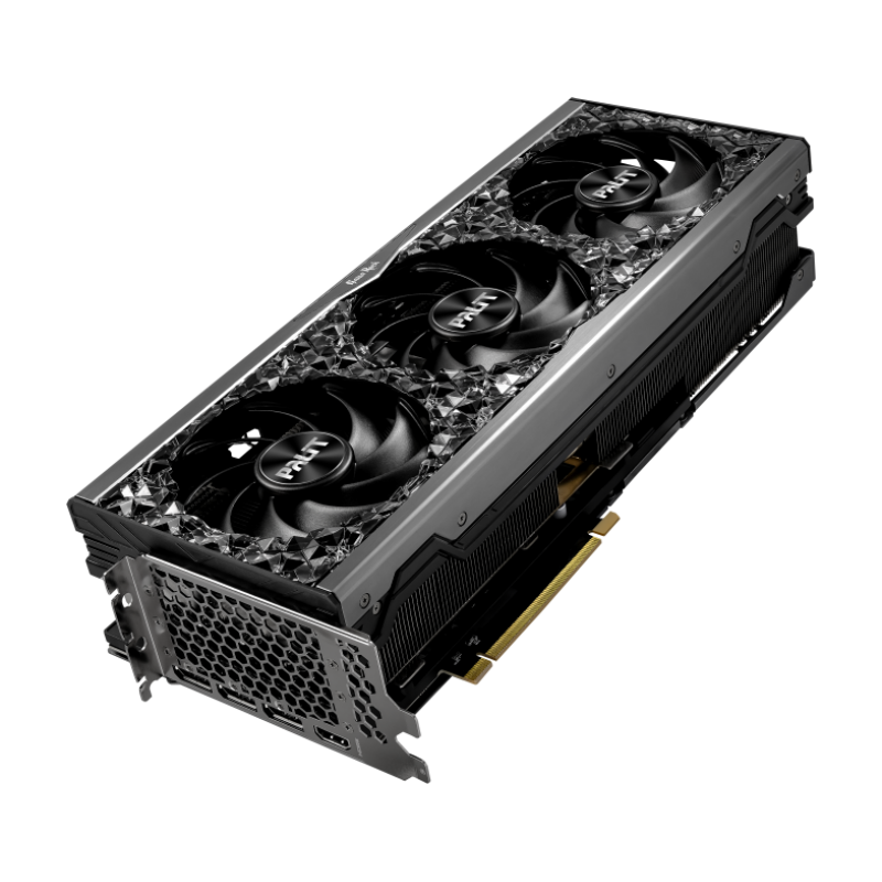 Видео Карта PALIT GeForce RTX 4090 GAMEROCK OmniBlack 24GB GDDR6X 384-bit, RTX4090 GAMEROCK OMNIBLACK 24GB / NED4090019SB-1020Q
