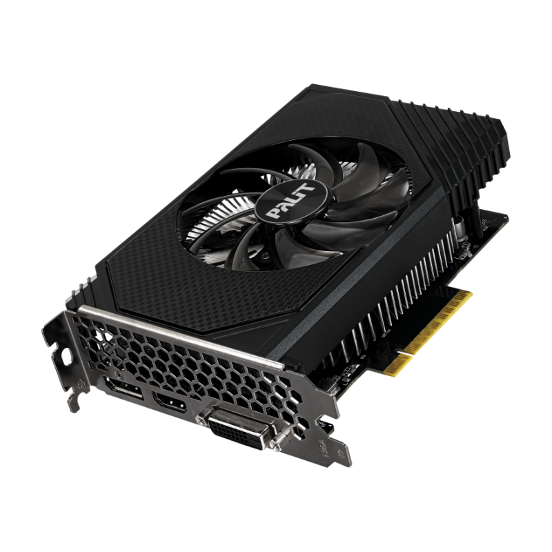 Видео Карта PALIT GeForce RTX 3050 StormX 8GB GDDR6 128-bit, RTX3050 STORMX 8GB GDDR6 / NE63050018P1-1070F