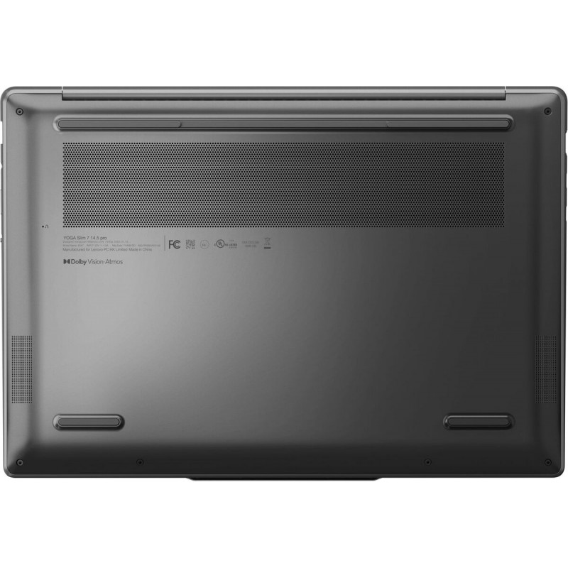 Лаптоп LENOVO YOGA 7 PRO 83AU0021BM, 14.5" 2.5K (2560x1600) IPS, Ryzen 5 7535HS, 16GB LPDDR5 6400MHz, 512GB M.2 NVMe SSD, YOGA 7