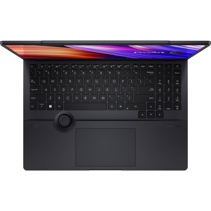 Лаптоп ASUS W7604J3D-OLED-MY961X, 16" 3.2K OLED (3200x2000) Touch, i9-13980HX, RTX A3000 8GB GDDR6, 64GB DDR4 5200MHz, 2 TB M.2