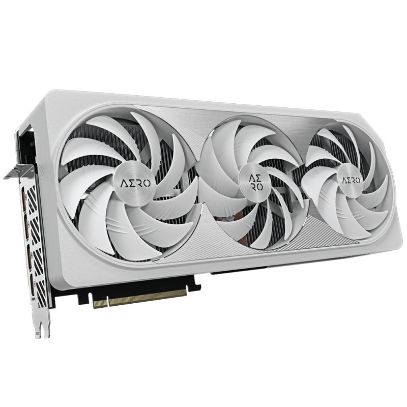 Видео Карта GIGABYTE GeForce RTX 4090 AERO OC 24GB GDDR6X 384-bit, N4090AERO OC-24GD / N4090AERO OC-24GD  1.0