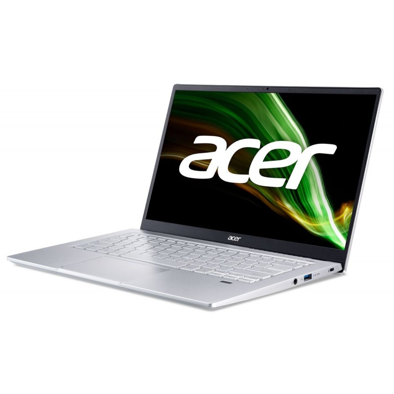 Лаптоп ACER SFIFT SF314-43-R14V, 14" FHD (1920x1080) IPS, Ryzen 5 5500U, 16GB LPDDR4X, 512GB M.2 NVMe SSD, SF314-43-R14V
