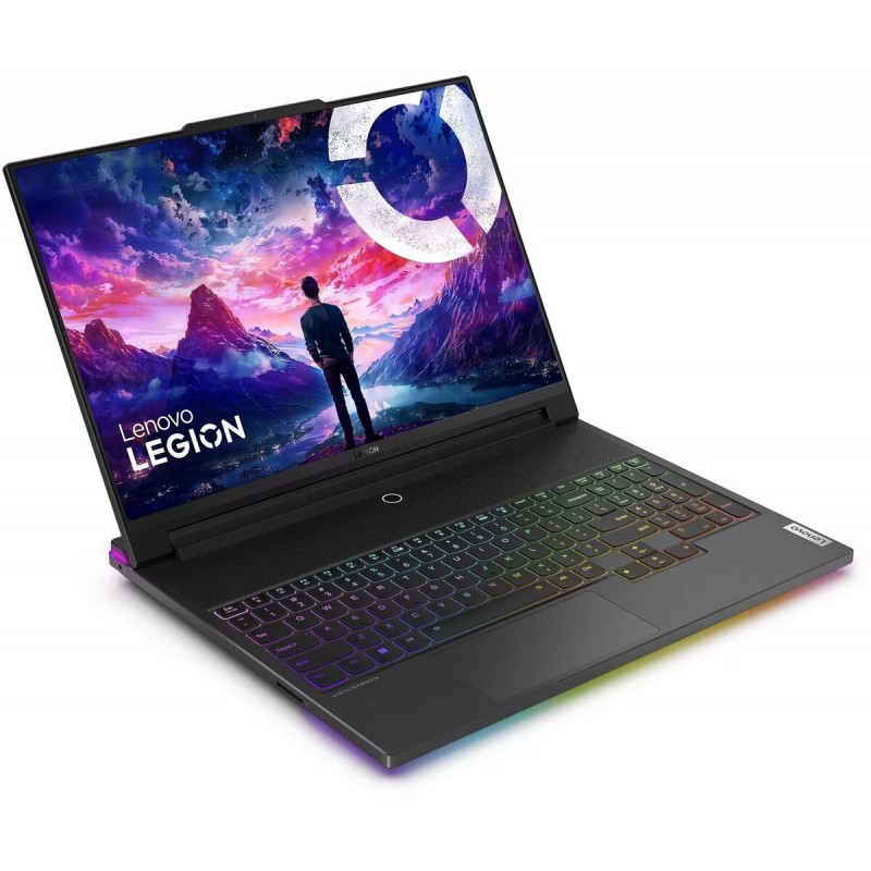 Лаптоп LENOVO LEGION 9 16IRX9, 16" 3.2K (3200x2000), i9-14900HX, RTX 4090 16GB GDDR6, 64GB DDR5 5600MHz OC, 2 TB M.2 NVMe SSD