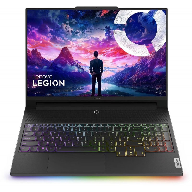 Лаптоп LENOVO LEGION 9 16IRX9, 16" 3.2K (3200x2000), i9-14900HX, RTX 4090 16GB GDDR6, 64GB DDR5 5600MHz OC, 2 TB M.2 NVMe SSD