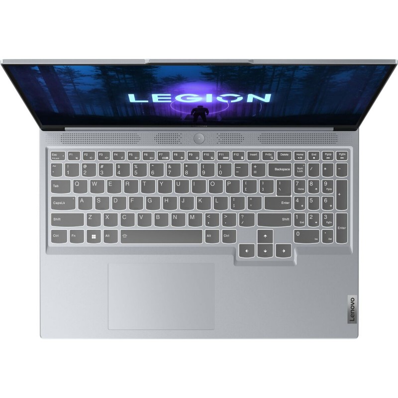 Лаптоп LENOVO LEGION5 SLIM, 16" WUXGA (1920x1200) IPS, i5-13500H, RTX 4050 6GB GDDR6, 16GB DDR5 5200MHz, 512GB M.2 NVMe SSD