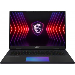 Лаптоп MSI TITAN 18 HX A14VIG, 18" UHD+ (3840x2400) IPS, i9-14900HX, RTX 4090 6GB GDDR6, 64GB DDR5, 2TB M.2 NVMe SSD